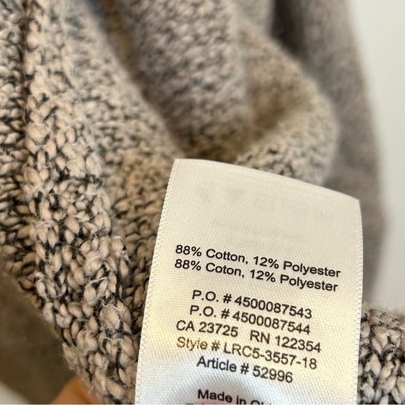 Aritzia Community Ionic Cape Sweater Cardigan in Natural - Picture 8 of 9